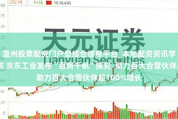 温州股票配资门户型综合信息平台_本地配资资讯学习与行情导航 京东工业发布“百舸千帆”探究  助力百大合营伙伴超100%增长